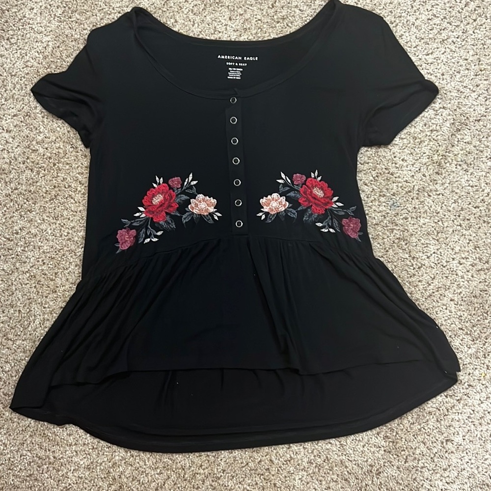 American Eagle Soft & Sexy Short Sleeve